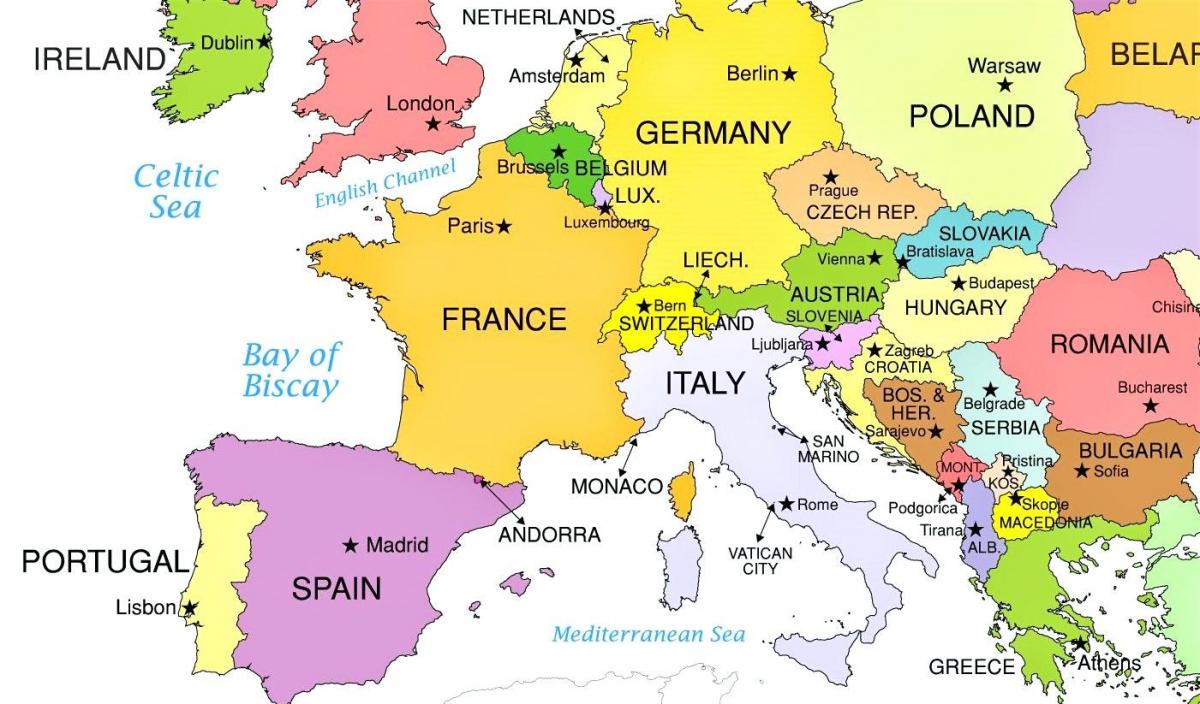 Vatikanet italia kart