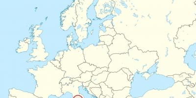 Kart over Vatikanet europa